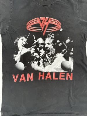 Van Halen F*ck ‘n Live Carnal Knowledge Concert T Shirt L Authentic Vintage - Thumbnail 10