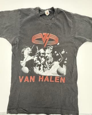 Van Halen F*ck ‘n Live Carnal Knowledge Concert T Shirt L Authentic Vintage - Thumbnail 16
