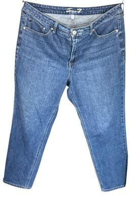 Seven7 Jeans Slim Straight Stretch High Rise Med Wash Women’s 16 90’s Style - Image 1