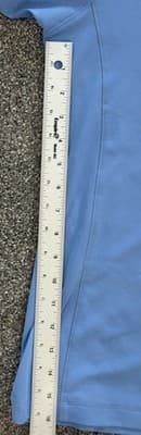 Callaway Women’s Light Blue Athletic 1/4 Zip Golf Polo Shirt Size M - Thumbnail 9