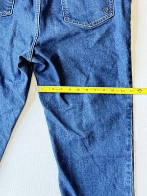 Seven7 Jeans Slim Straight Stretch High Rise Med Wash Women’s 16 90’s Style - Thumbnail 13