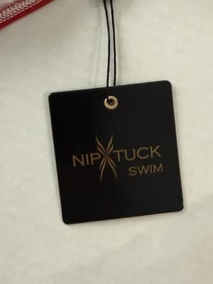 Nip Tuck Must Haves Louise Bikini Bottom Tummy Control Lift Sz 8 New W/Tags Red - Thumbnail 6