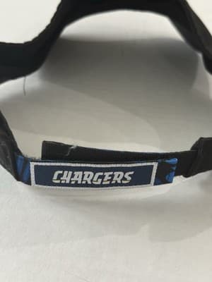 San Diego Charger’s Golf Beach Visor Hawaiian Floral Blue & Gold NFL Football - Thumbnail 3