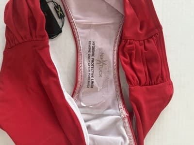 Nip Tuck Must Haves Louise Bikini Bottom Tummy Control Lift Sz 8 New W/Tags Red - Thumbnail 5