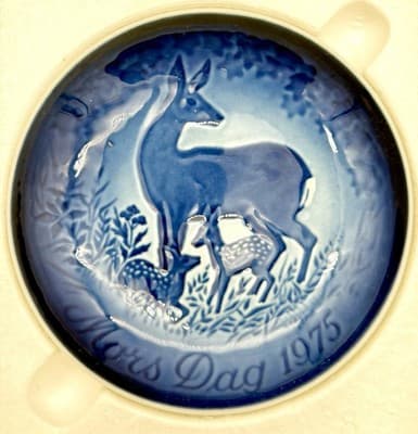 Set Of 3 Vintage BING & GRONDAHL 1971, 1975 & 1976 Mother’s Day Plates Mors Dag - Thumbnail 3