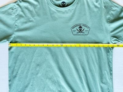 Haggard Pirate 2XL Support Your Local Pirate Skull Graphic T-Shirt 2014 - Thumbnail 8