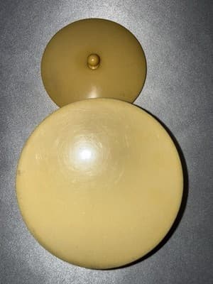 Antique DuBarry Ivory Pyralin Celluloid Hair Receiver Jar And Powder Box French - Thumbnail 13