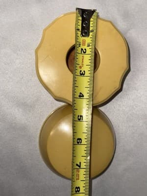Antique DuBarry Ivory Pyralin Celluloid Hair Receiver Jar And Powder Box French - Thumbnail 15