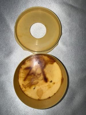 Antique DuBarry Ivory Pyralin Celluloid Hair Receiver Jar And Powder Box French - Thumbnail 6