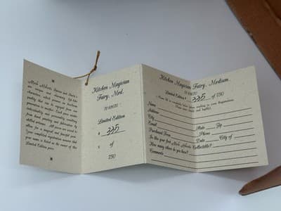 Mark Roberts Pumpkin Pie Fairy Large Box W/ Limited Edition Numbered Certificate - Thumbnail 9
