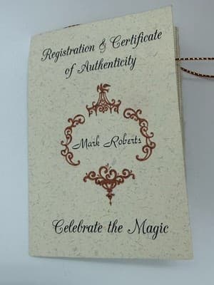 Mark Roberts Pumpkin Pie Fairy Large Box W/ Limited Edition Numbered Certificate - Thumbnail 6