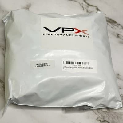 VPX Tennis Swing Trainer Med Waist XL Height Bungee Men Women Kids New with Bag - Thumbnail 10