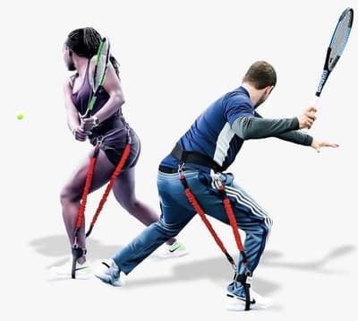 VPX Tennis Swing Trainer Med Waist XL Height Bungee Men Women Kids New with Bag - Thumbnail 2