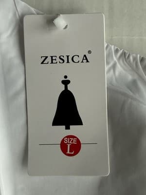 Zesica White Ruffle One Shoulder Short Dress Size Large New With Tags - Thumbnail 7