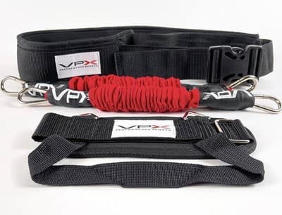 VPX Tennis Swing Trainer Med Waist XL Height Bungee Men Women Kids New with Bag