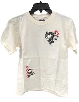 Star Wars "Dark Side Villains" Official Licensed Boys Medium Graphic T-Shirt