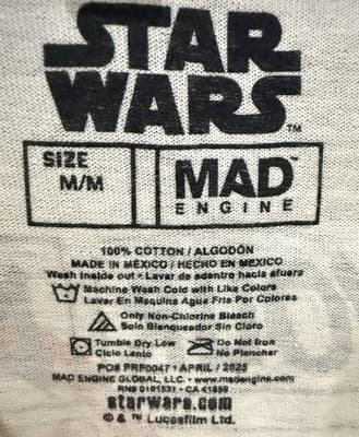 Star Wars "Dark Side Villains" Official Licensed Boys Medium Graphic T-Shirt - Thumbnail 4