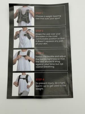 8 Lbs Fragraim Pink Weighted Vest Adjustable Fitness Workout Vest NEW phone case - Thumbnail 6
