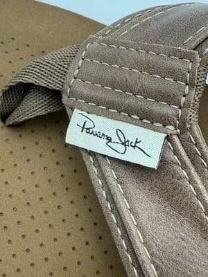 Panama Jack Men's Premium Vegan Leather Flip Flop Sandals, Brown - Size 12/13 - Thumbnail 8