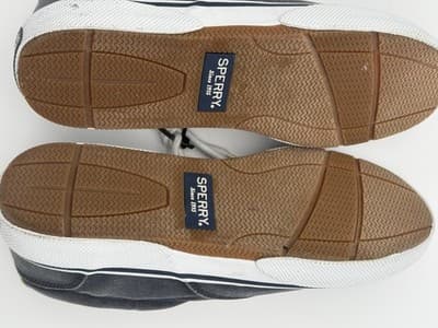 Sperry Halyard CVO Mens Sz 8 Gray White Casual Walking Canvas Shoes Sneakers NEW - Thumbnail 6