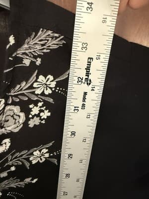 O'Neill Womans Black Empire Waist Floral Mini Summer Dress Casual Sz Small - Thumbnail 11