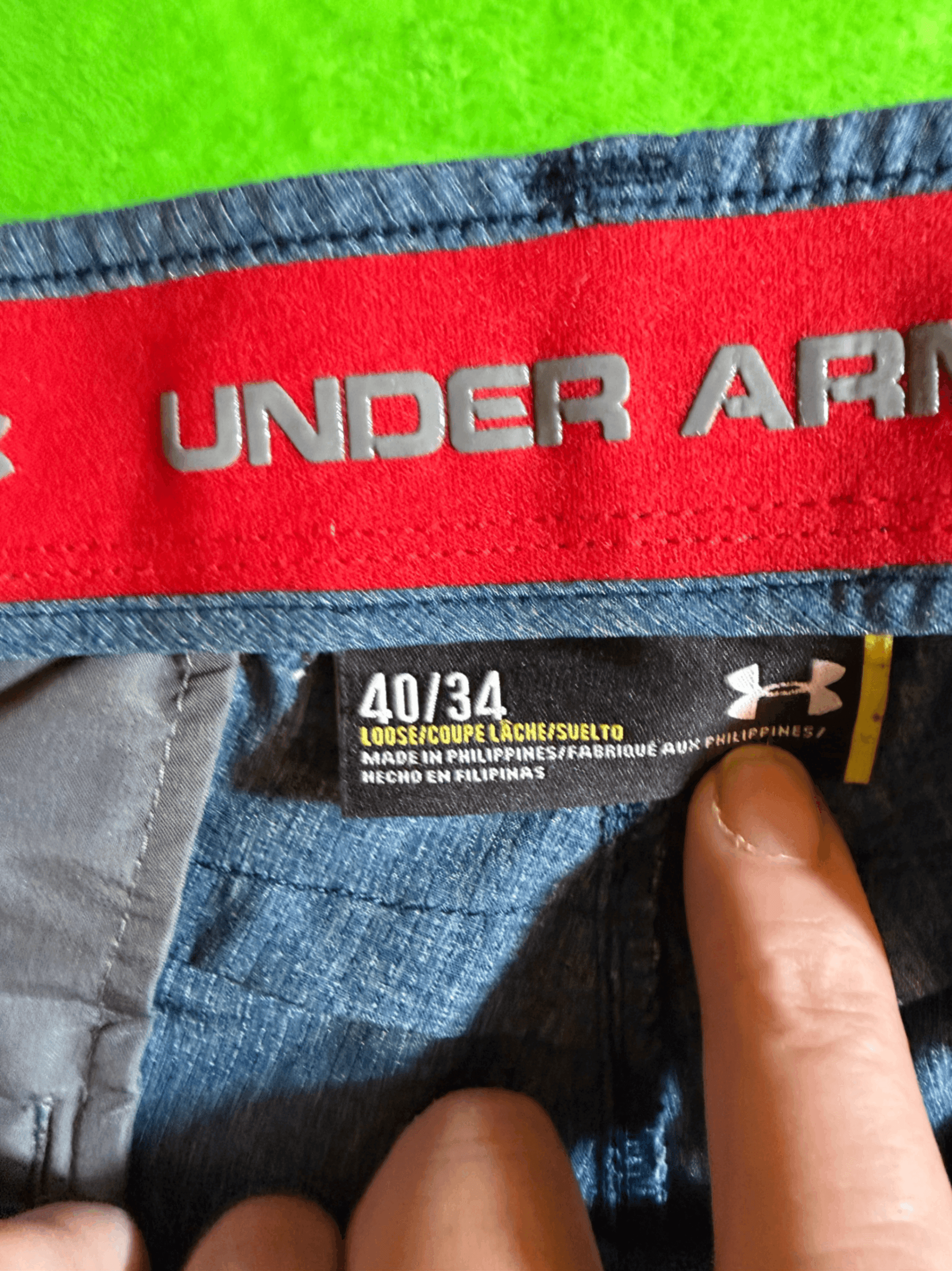 Under Armour Men's Gray Straight Fit Pants - Thumbnail 3
