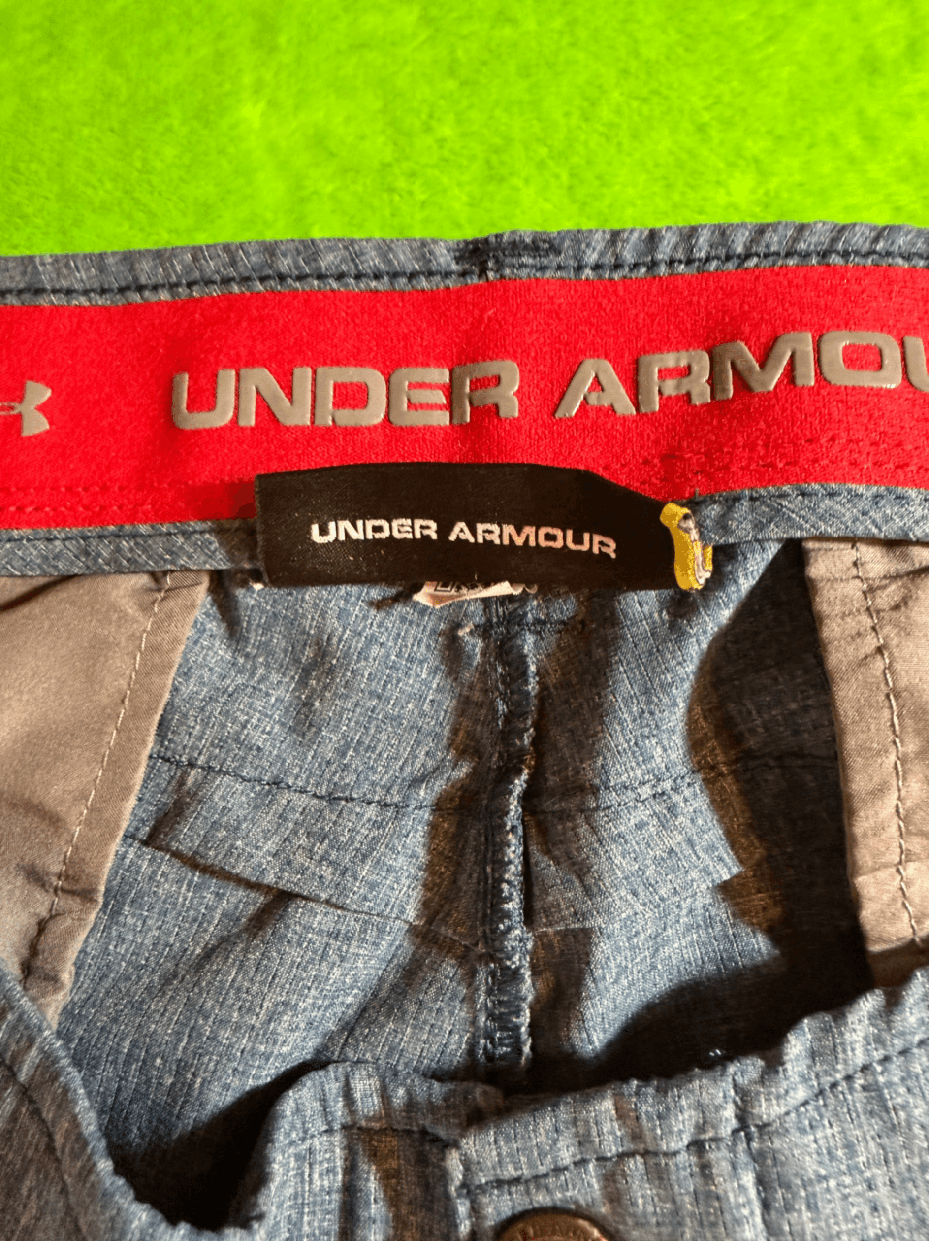 Under Armour Men's Gray Straight Fit Pants - Thumbnail 4