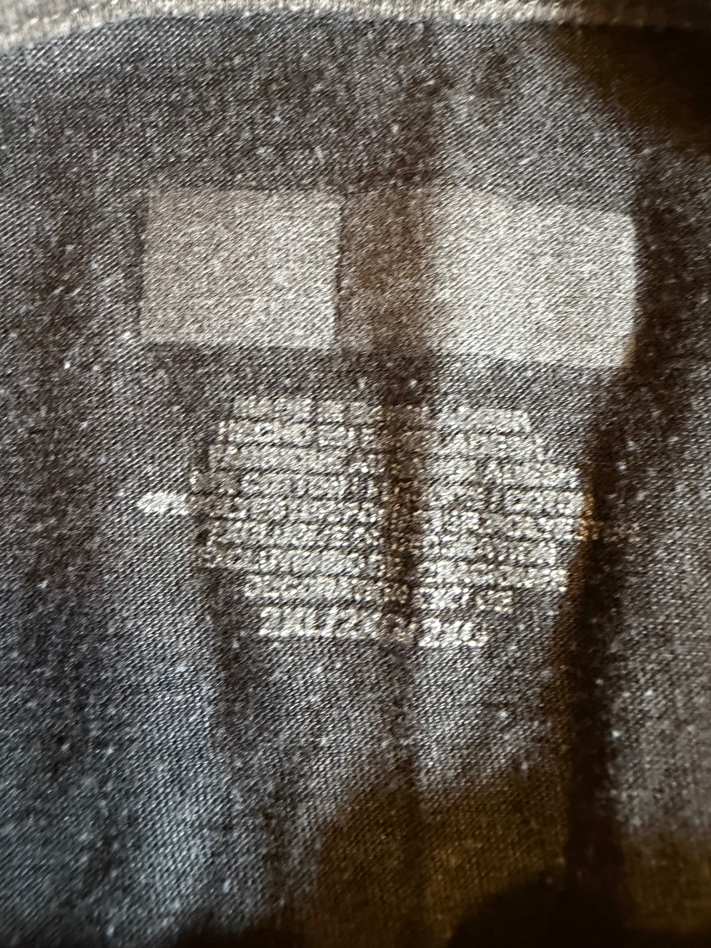 New Orleans Saints Long Sleeve Henley Shirt 2XL Gray - Thumbnail 3