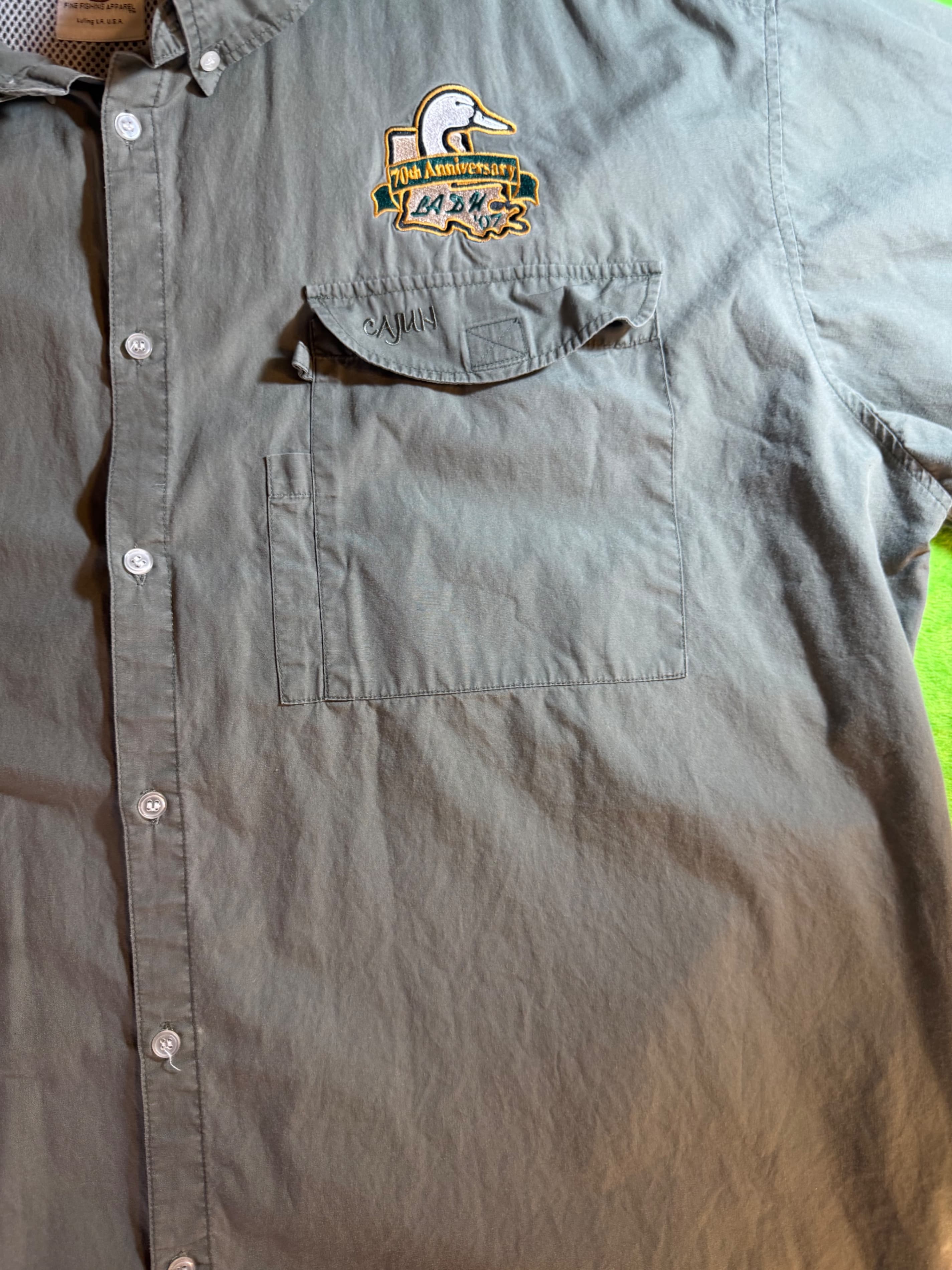 Cajun PFG Alexandria Chapter Fishing Shirt XXL - Thumbnail 6