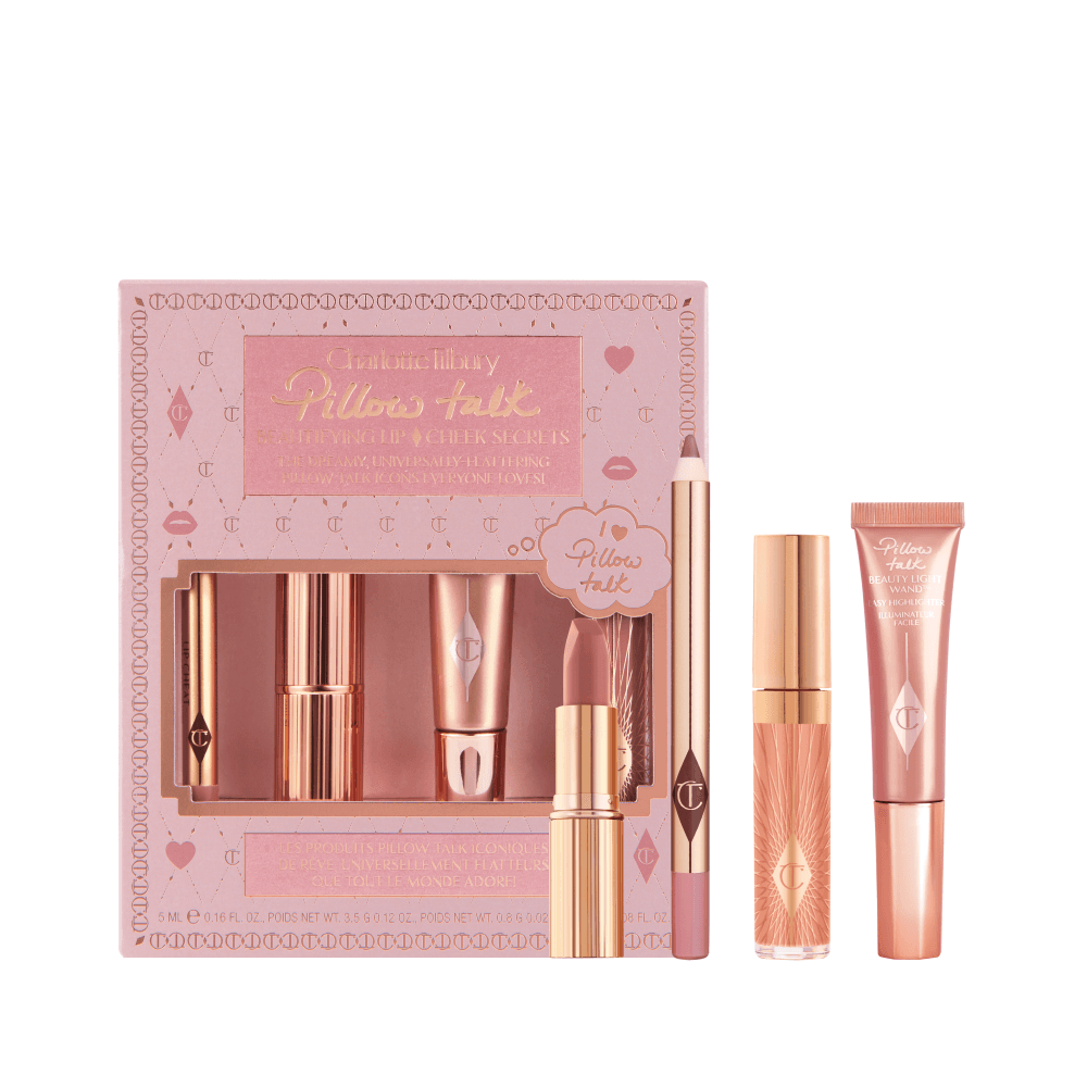 54 MSRP Charlotte Tilbury Pillow Talk Lip and Cheek Secrets Set - Thumbnail 5