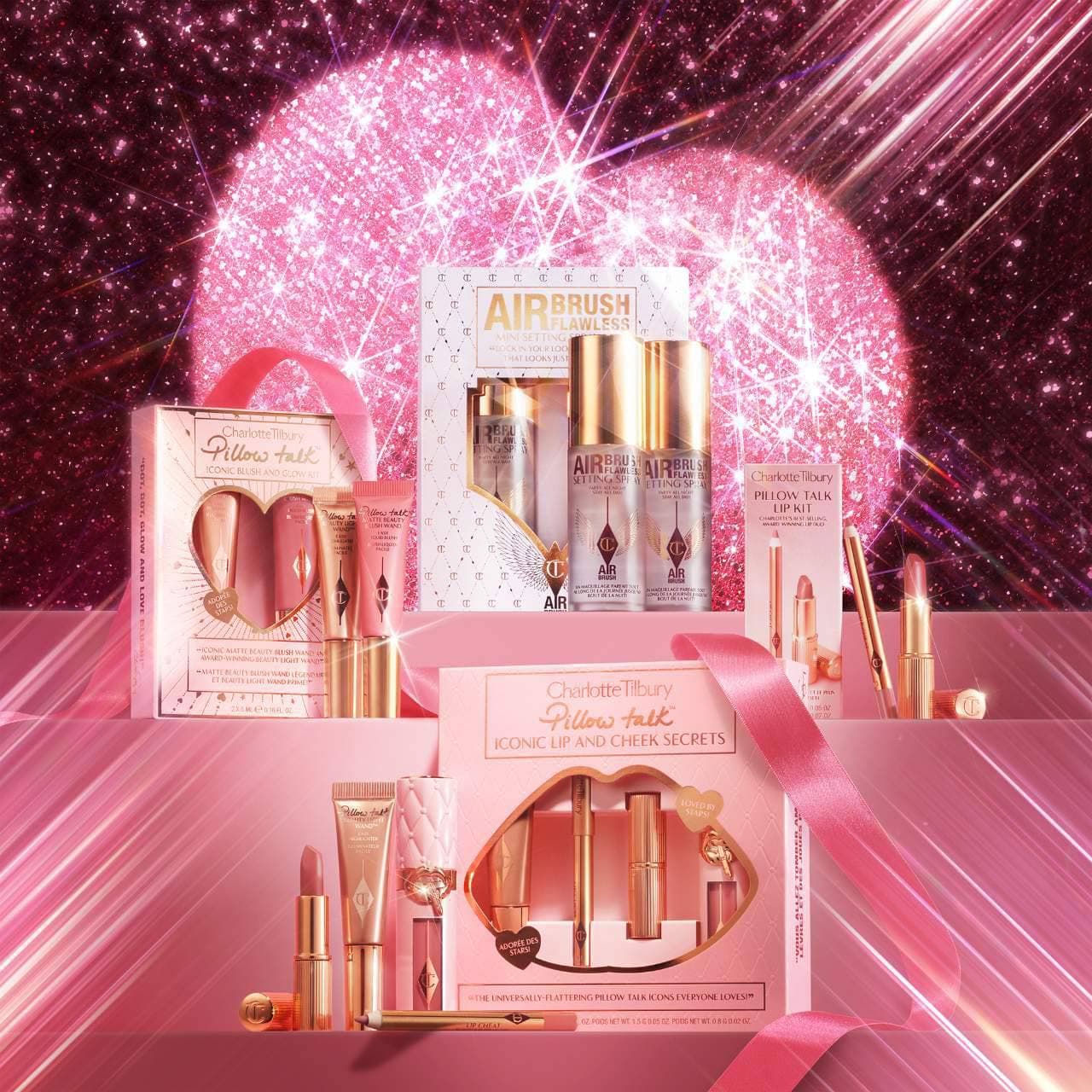 54 MSRP Charlotte Tilbury Pillow Talk Lip and Cheek Secrets Set - Thumbnail 6