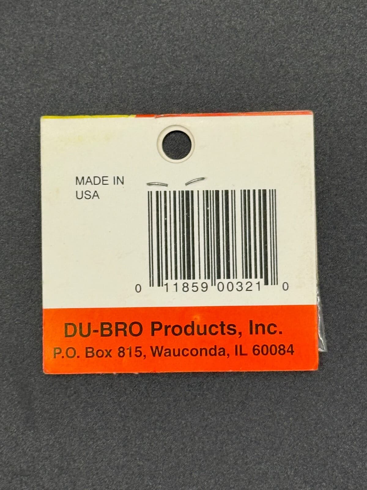 Du-Bro Catalogue Part # 321 No. 2 Flat Washers (Set of 8) - Thumbnail 2