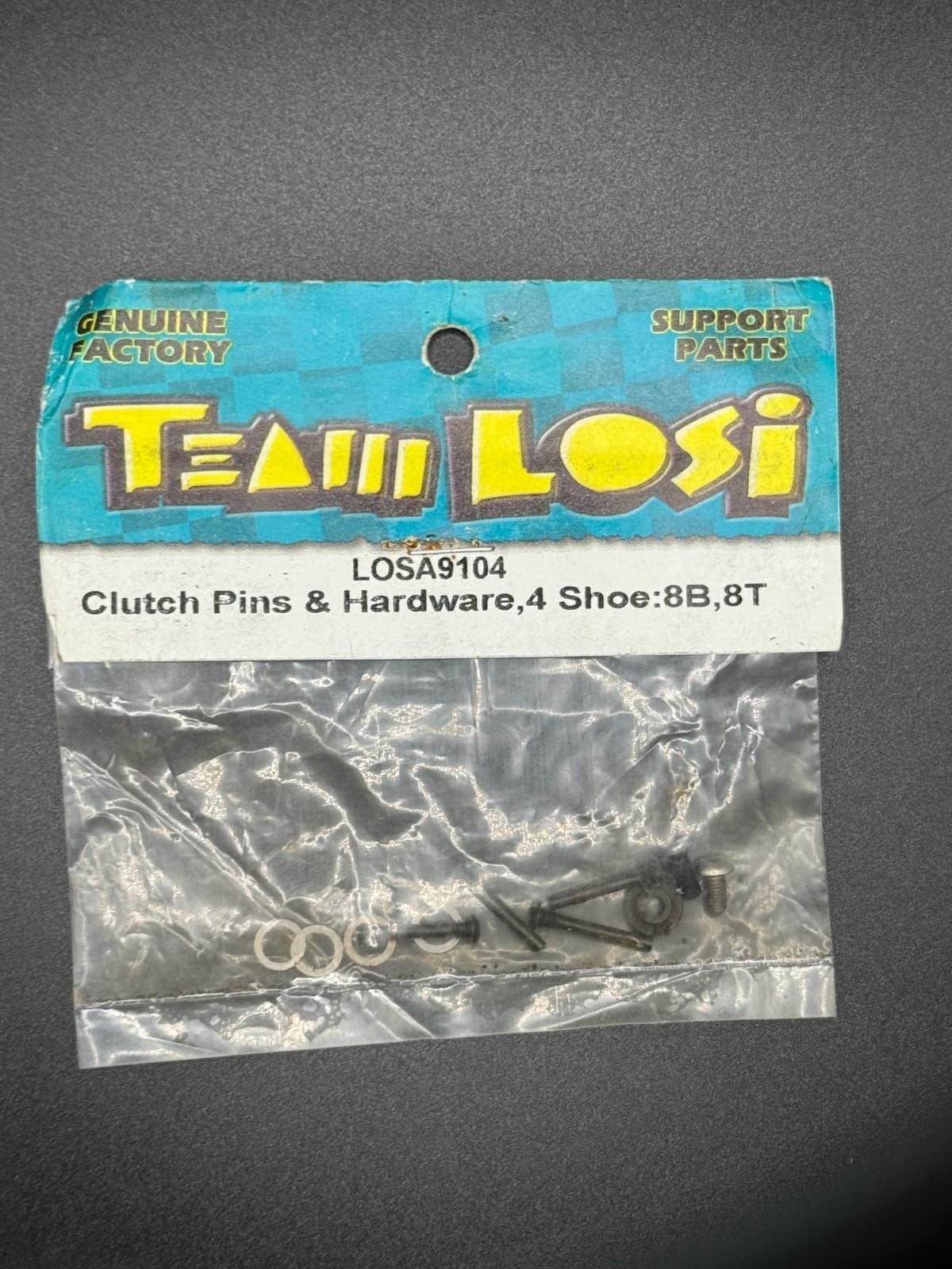 Team Losi LOSA9104 Clutch Pins & Hardware Fits 4 Shoe System 8B 8T - Image 1