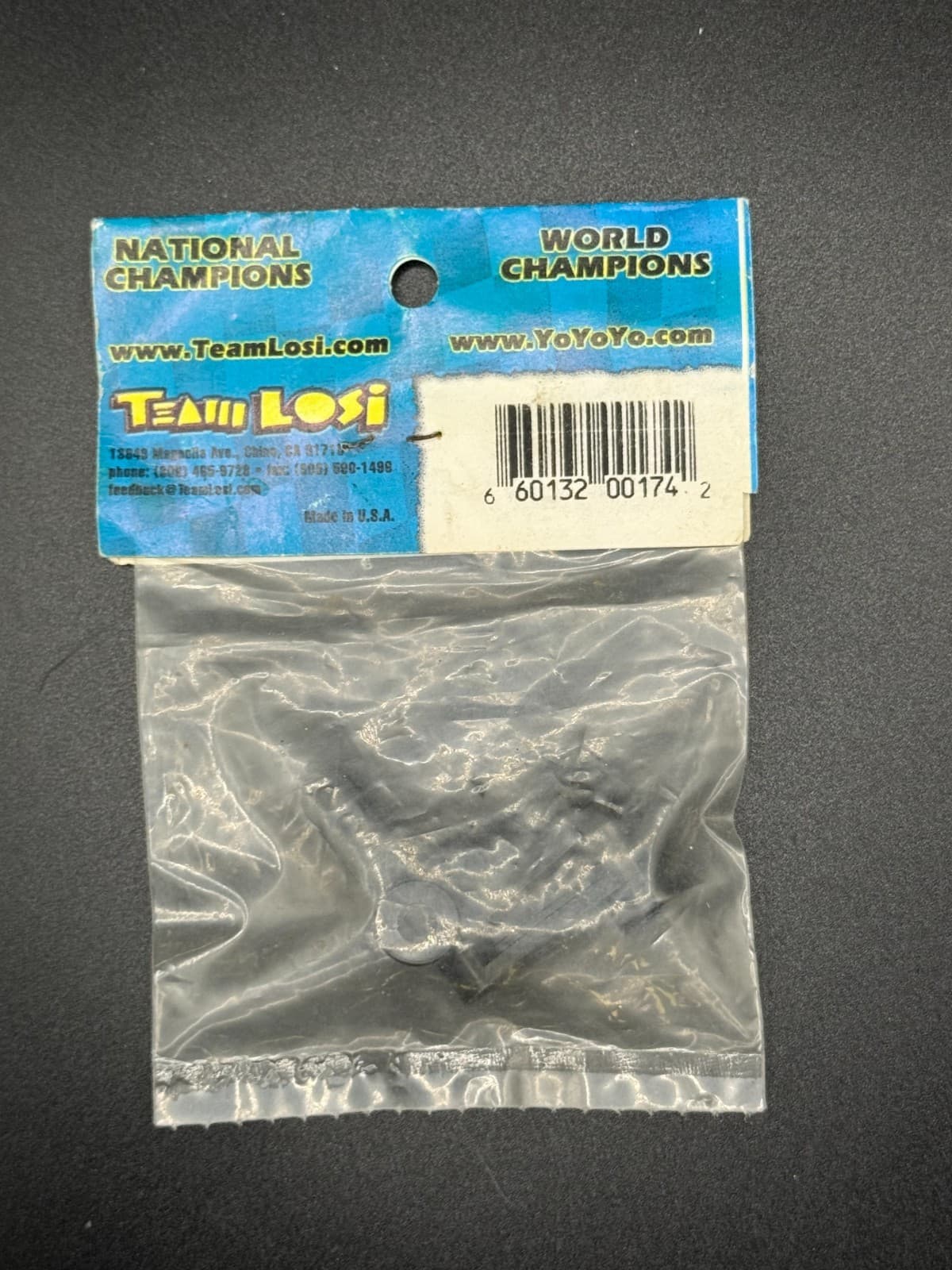 Losi A-1507 Rigid Black Steering Arm Set Vintage Fits JRx2 JRxT - Thumbnail 2