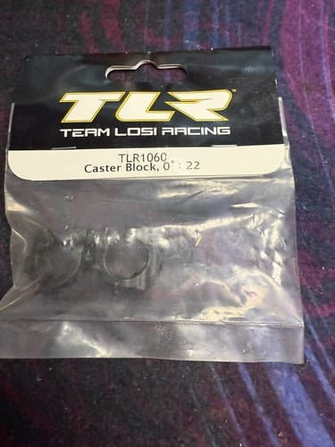 TLR1060 Losi 22 B/T 0 Deg Caster Blocks - Image 1