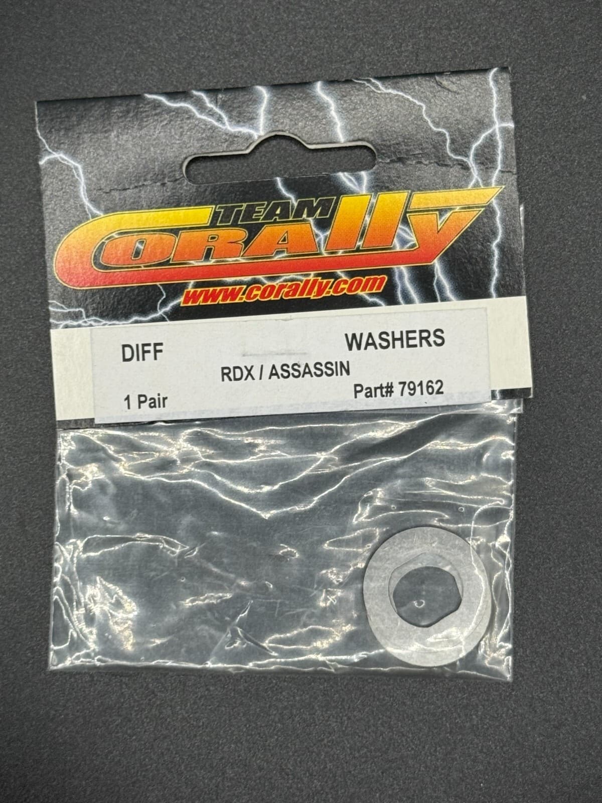 Team Corally 79162 Vintage Diff Washers (Pair) Fits RDX/Assassin - Image 1