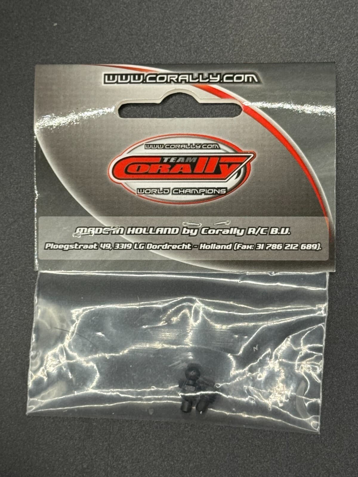 Team Corally 79290 Vintage Front C-Hub M5 Screw + Ballscrew RDX Assassin - Thumbnail 2