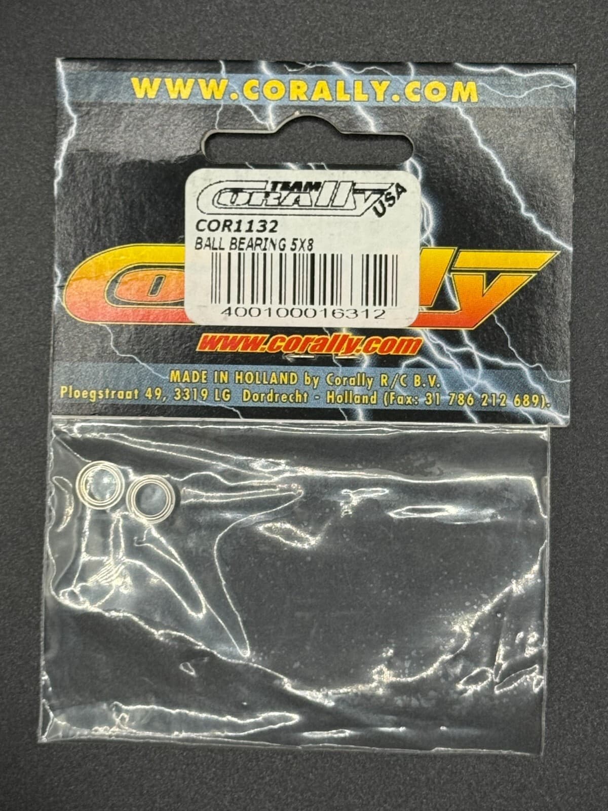 Team Corally 1132 5x8mm Ball Bearings (2 Pcs) - Thumbnail 2