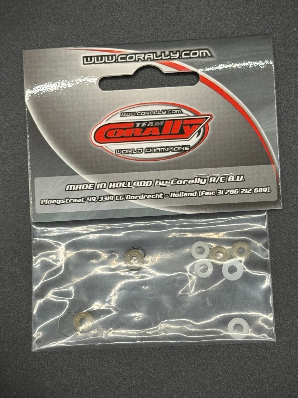 Team Corally 79228 Vintage Shock Silicone O-Rings w/Spacers & Clip - Thumbnail 2