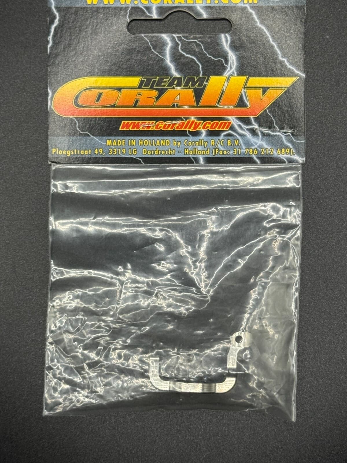 Team Corally 79287 Vintage Front C-Hub (1 Pc) 6 Degree Right Fits Assassin - Thumbnail 2