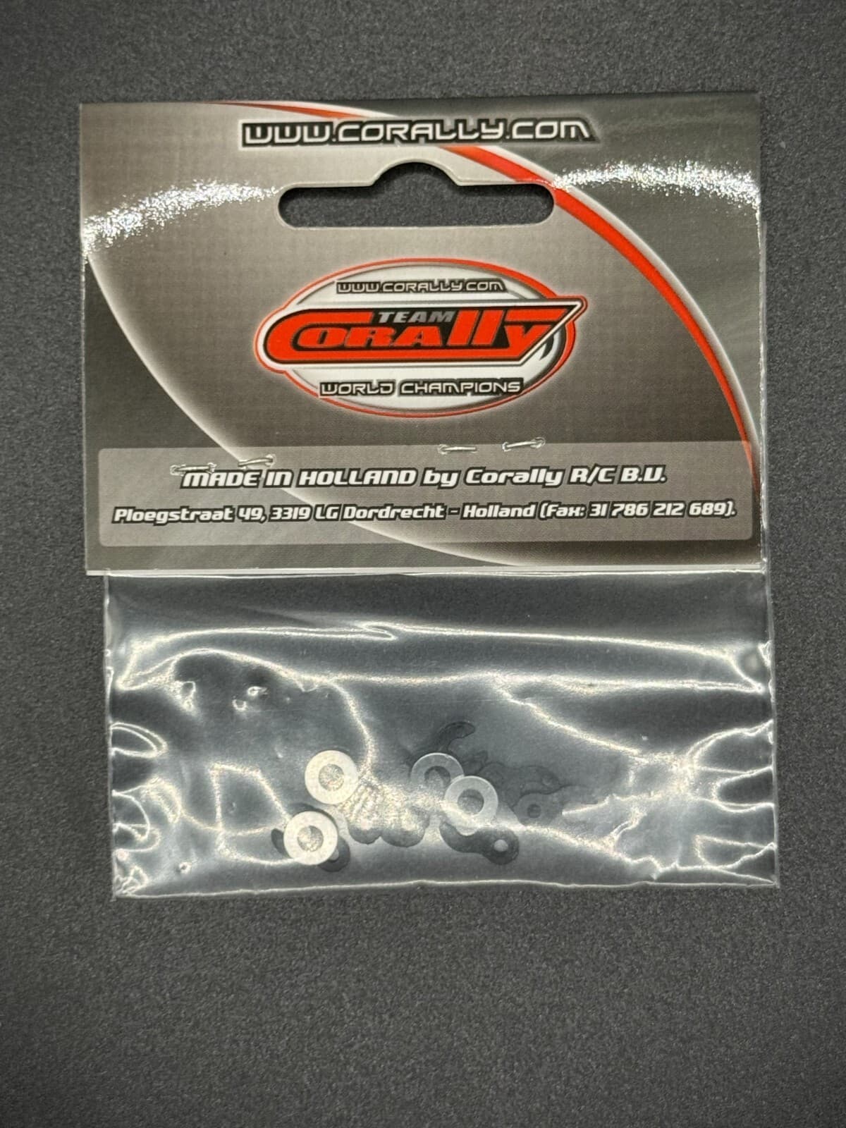 Team Corally 79115 Inner Hingepin Clips & Shims Fits RDX/Assassin - Thumbnail 2