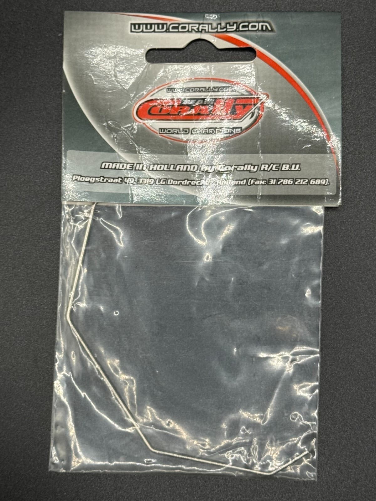 Team Corally 79422 Anti-Roll Bar Wire 1.3mm "Silver" Long RDX/Assassin - Thumbnail 2