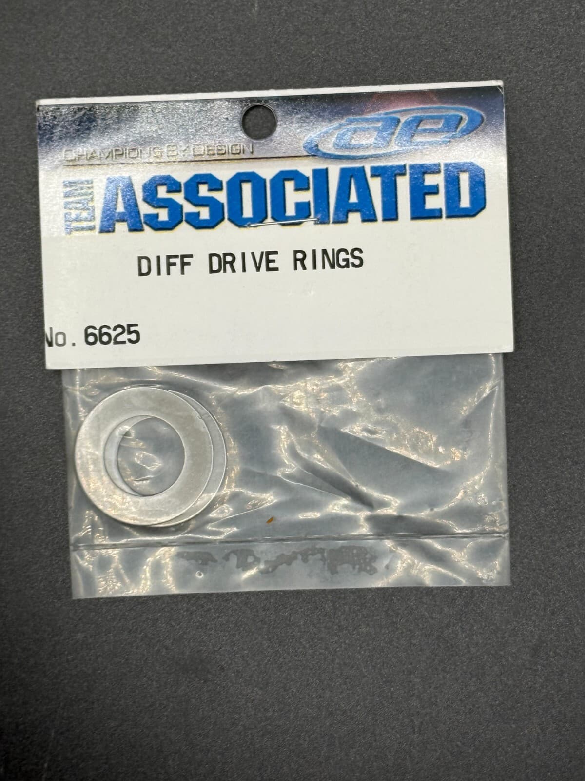 Team Associated 6625 Vintage Diff Drive Rings RC10L/RC12L Pan Car - Image 1
