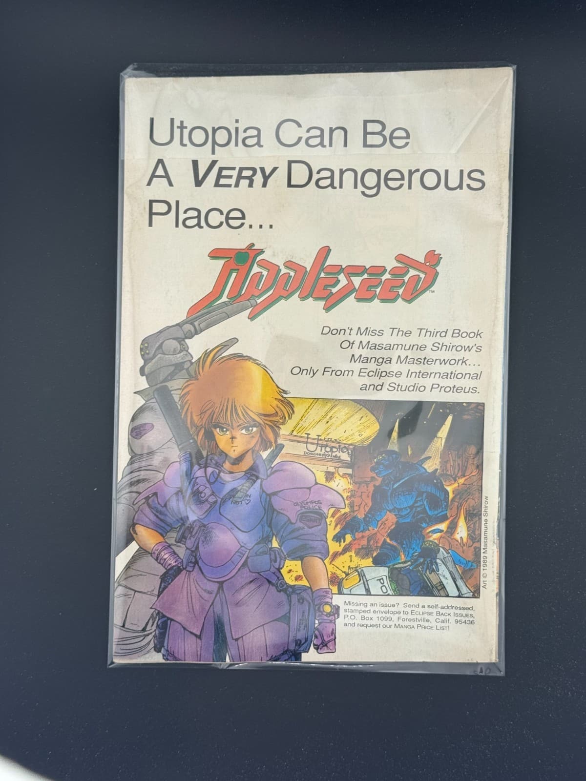 Dirty Pair II #1 of 5 Bunnies Ho!? - Released 1989 Eclipse Comics - Thumbnail 2