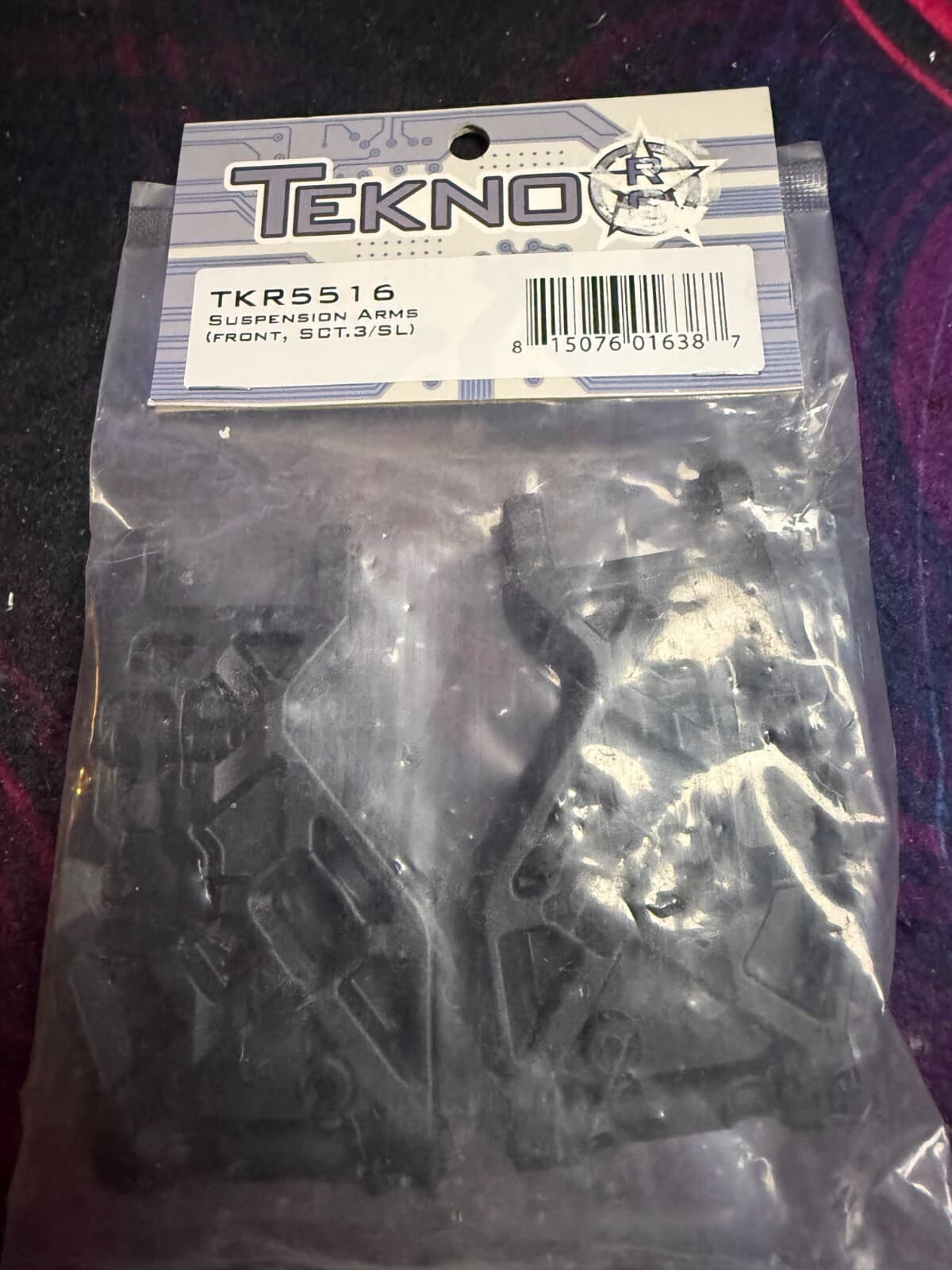 Tekno RC TKR5516 Front Suspension Arms Fit SCT410.3 & EB48SL - Image 1