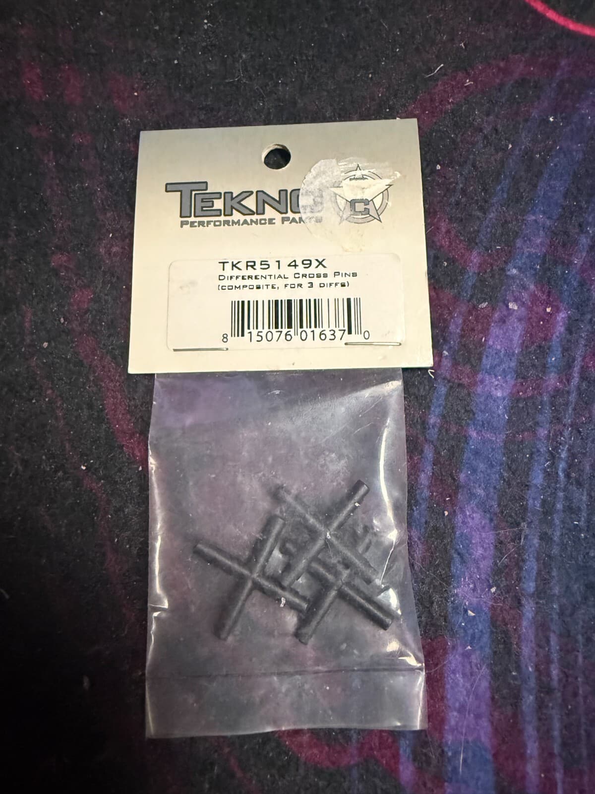 Tekno RC TKR5149X Composite Differential Cross Pin (Set of 3) - Image 1