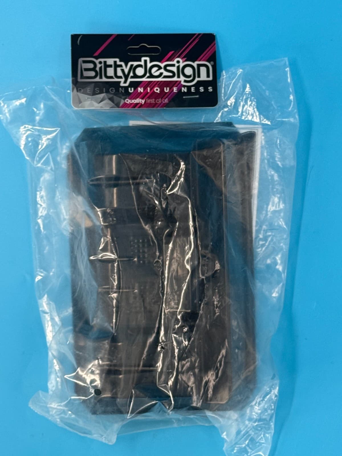 BittyDesign BDW8-ZEF-8 "Zefirus" Lexan 1/8 Buggy/Truggy Wing (Black) - Image 1