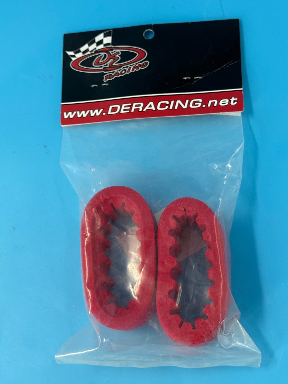 DE Racing Red Closed Cell Inserts for Regulator and Mini G6T Rear DER-ILR-CCR - Thumbnail 2