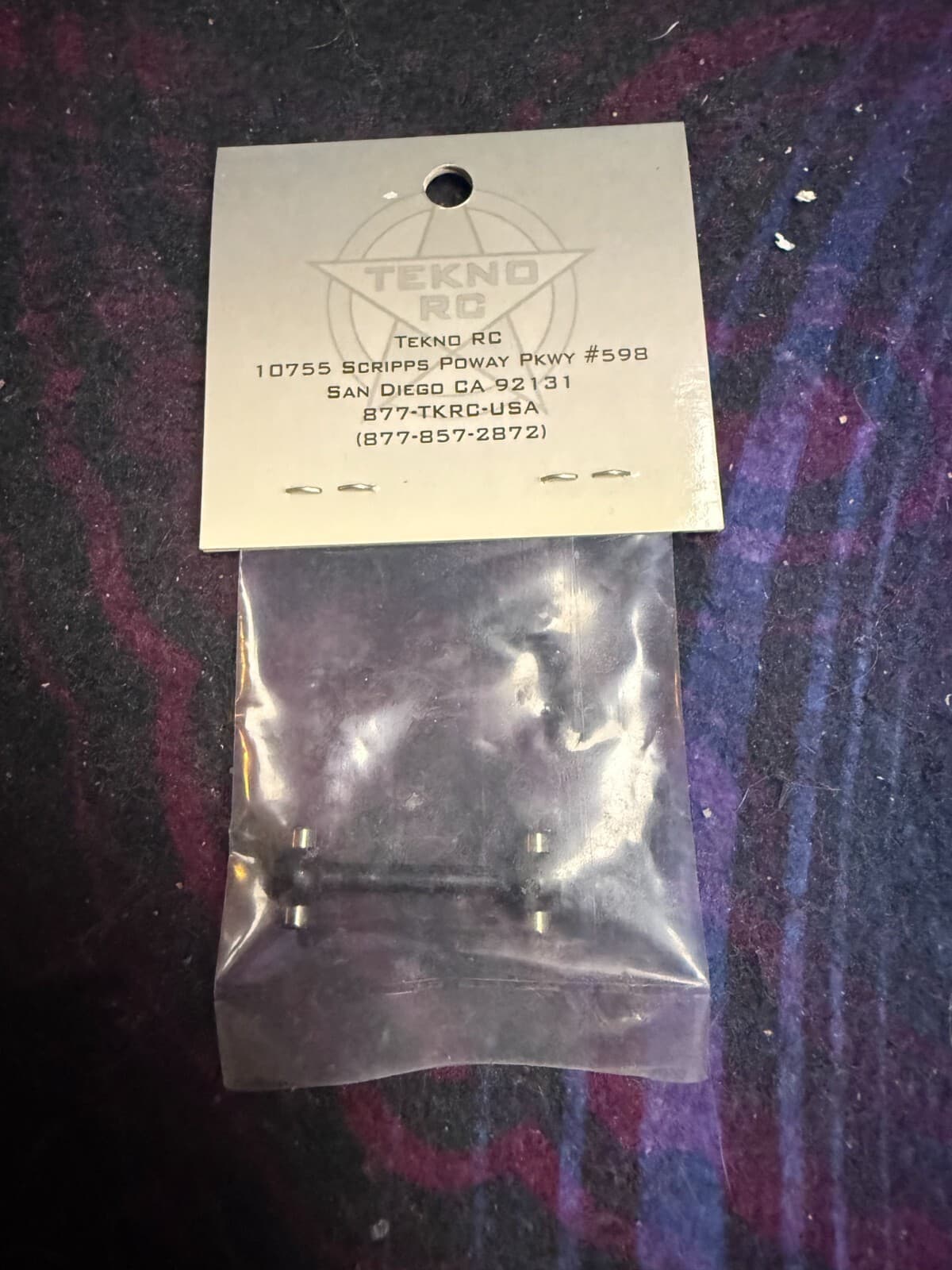 Tekno RC TKR5576 Hardened Steel Rear/Center Driveshaft - Thumbnail 2