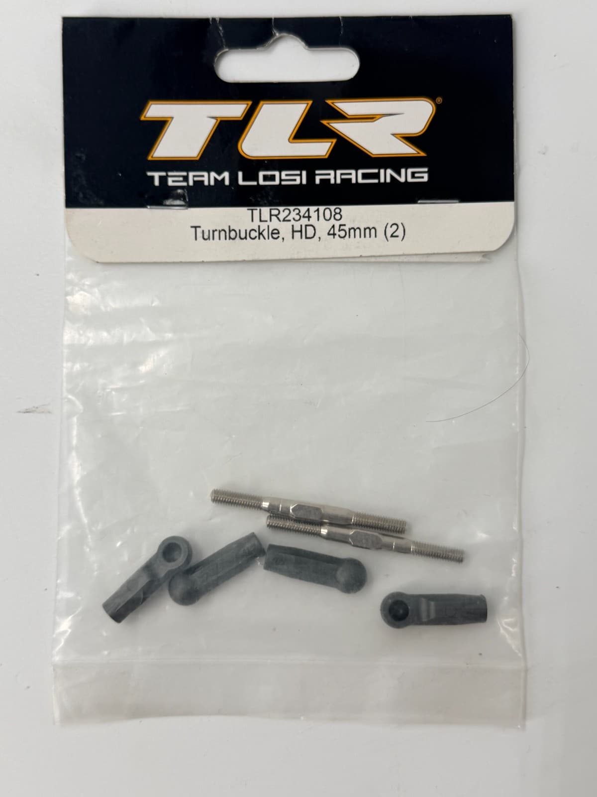 TLR TLR234108 HD Turnbuckle Set 45mm (2) Losi 22X-4 New - Image 1